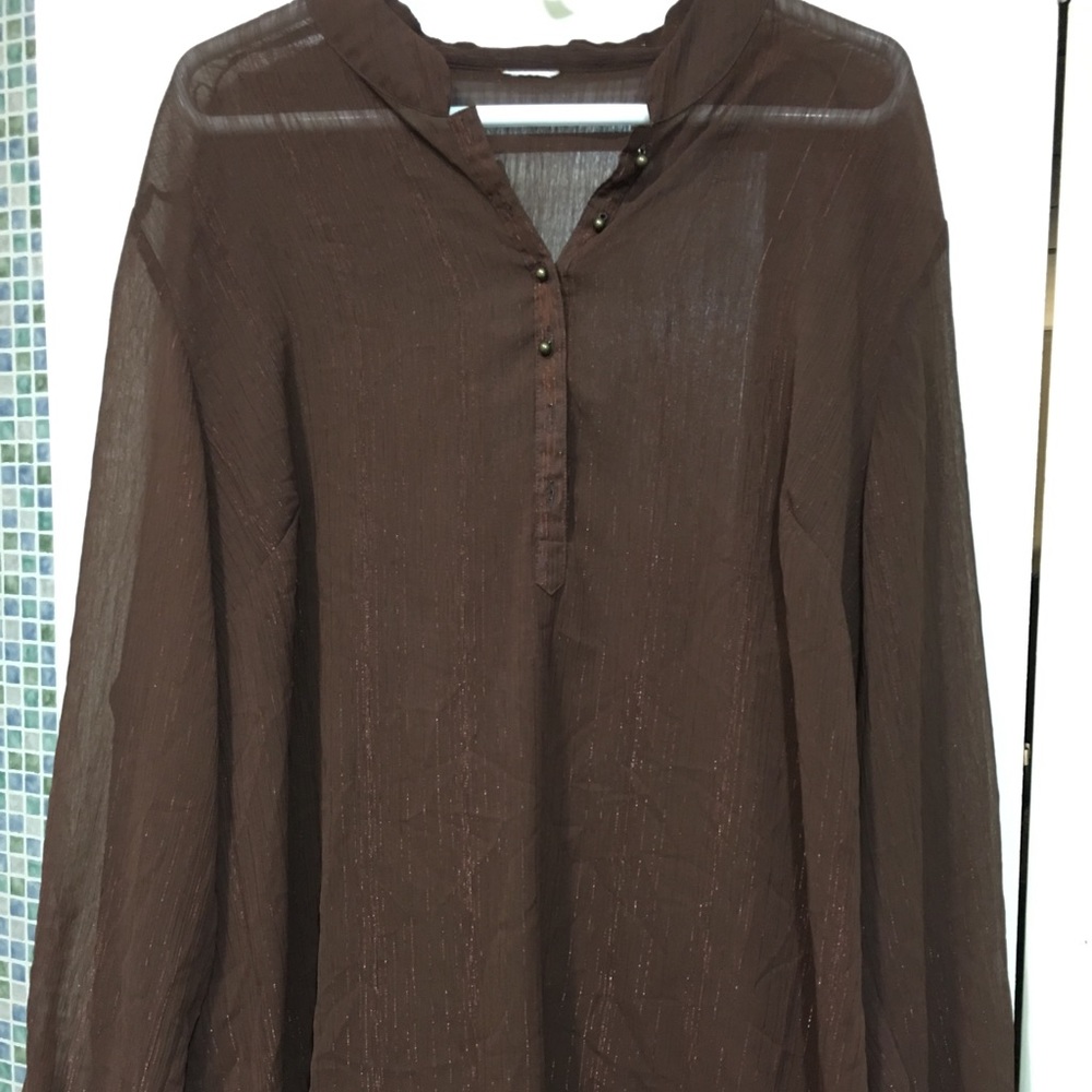 Sheer blouse